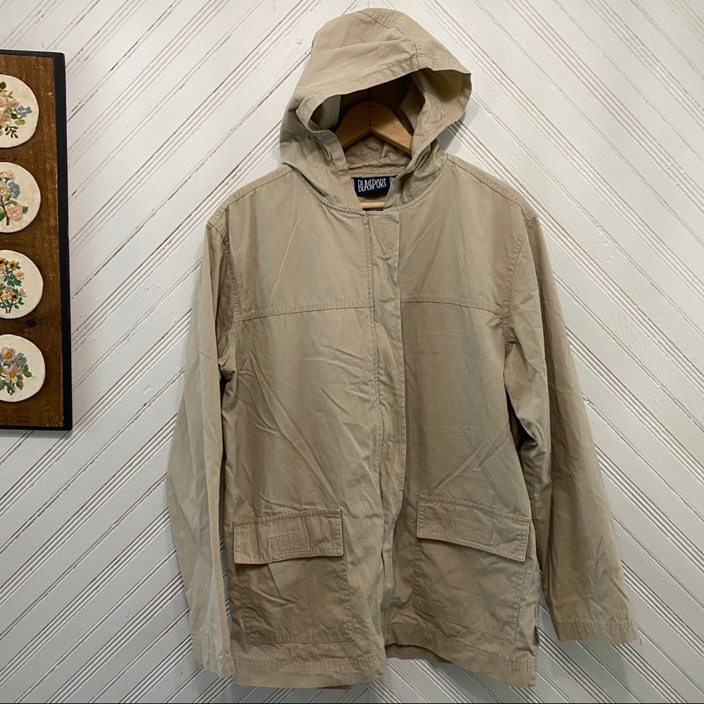 Vintage Zip Shirt Jacket